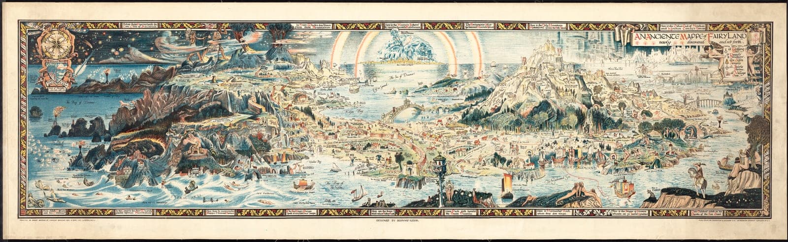 El mapa imaginario que Jerry Gretzinger dibuja desde 1963