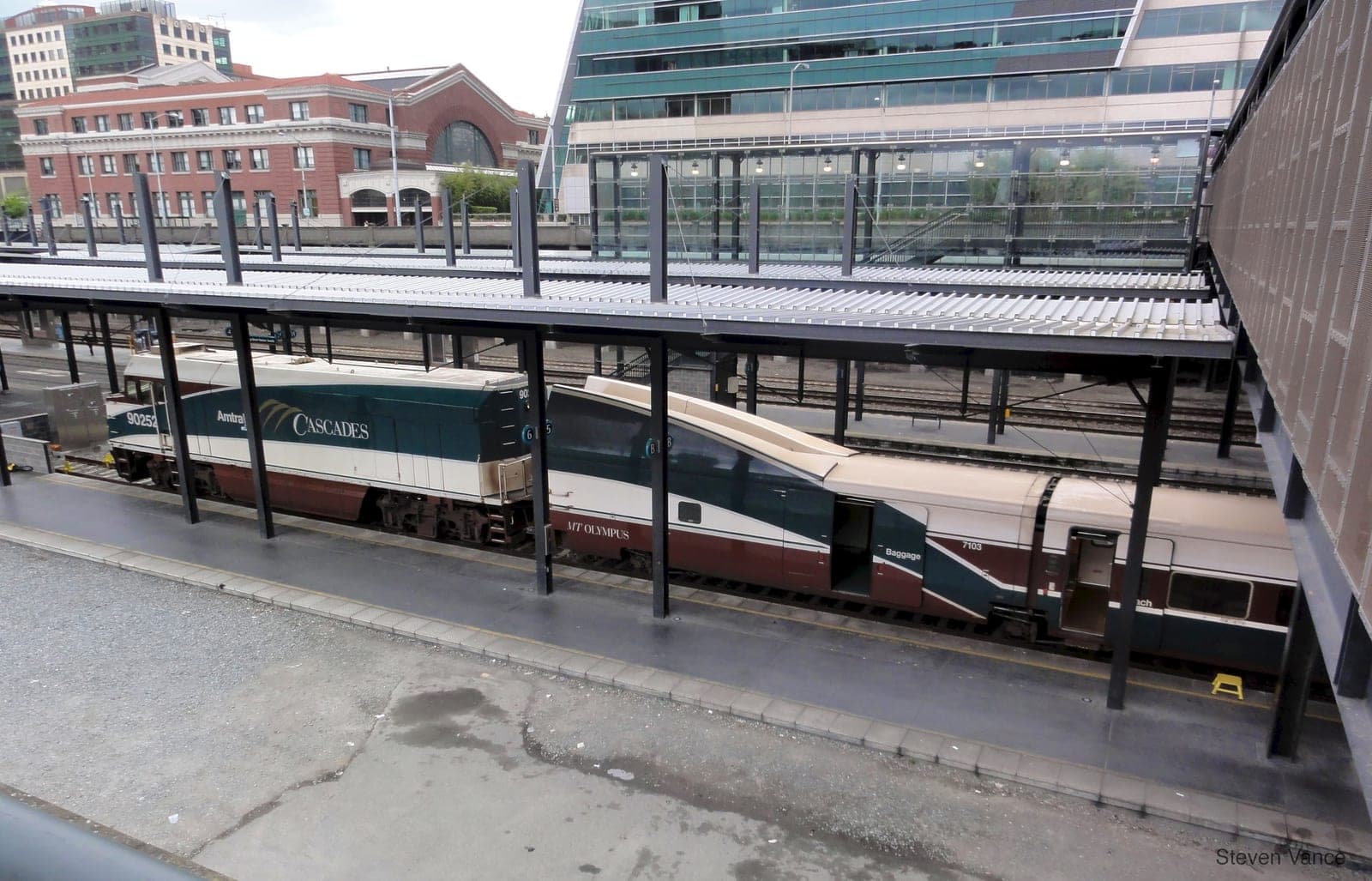 Los nuevos trenes Airo de Amtrak llegan a Seattle