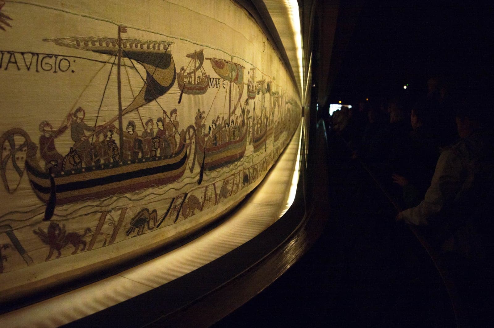 Una visita privada al tapiz de Bayeux abre un debate en el British Museum