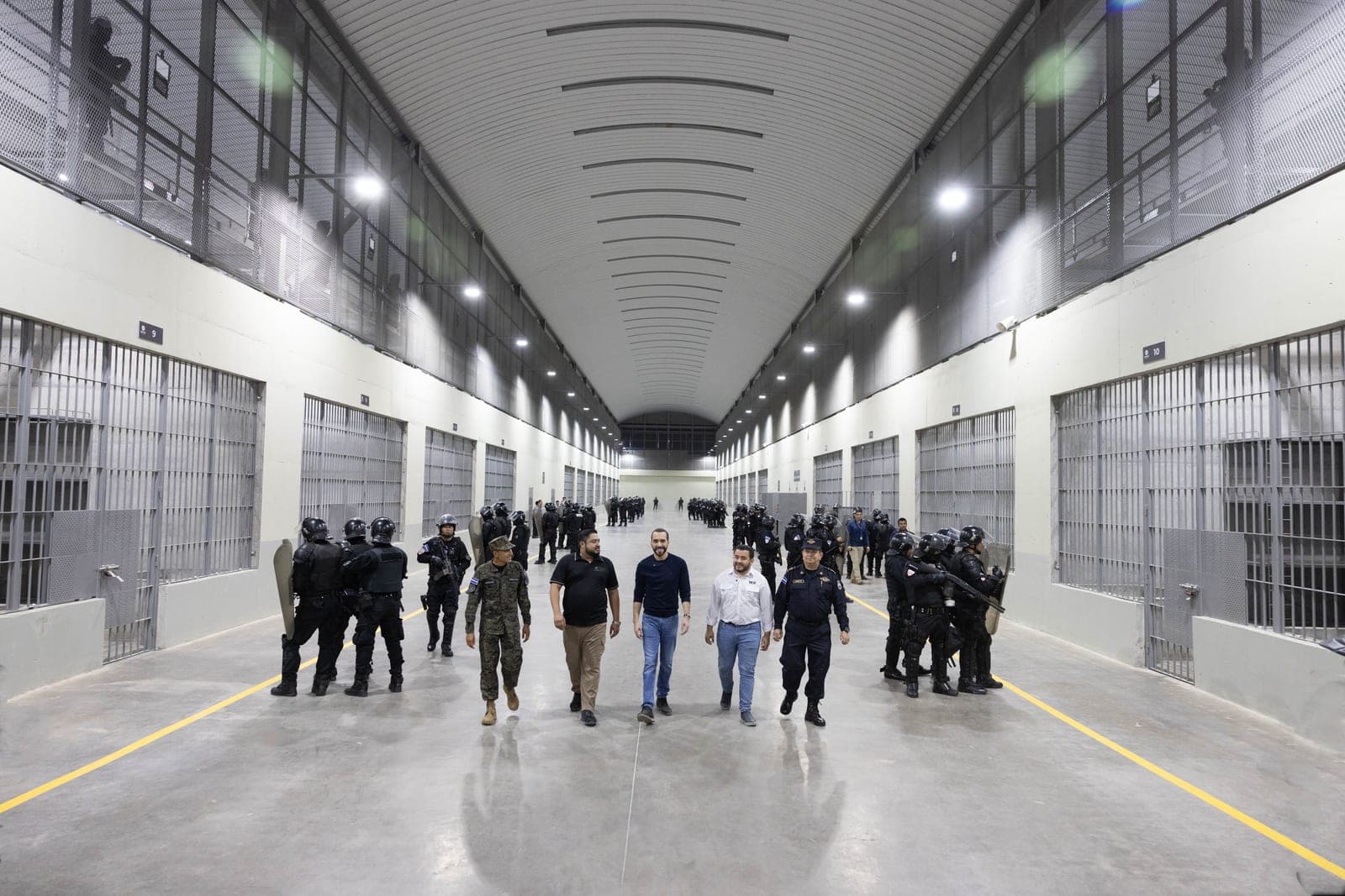 Costa Rica abre una megacárcel inspirada en el modelo de Bukele