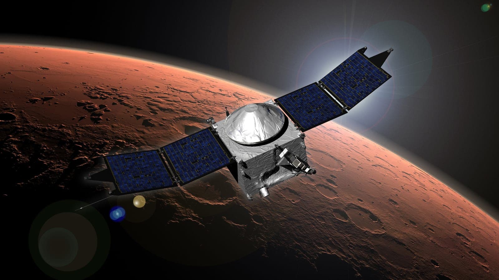 MAVEN descubre un nuevo efecto atmosférico en Marte