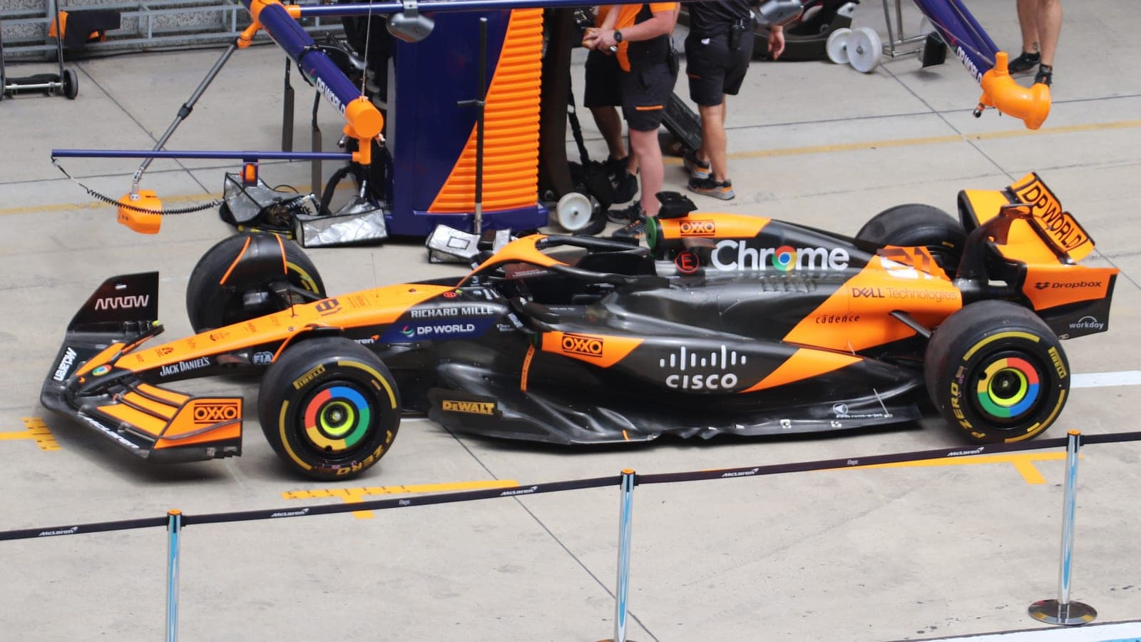 McLaren presenta su plan para un coche de F1 circular