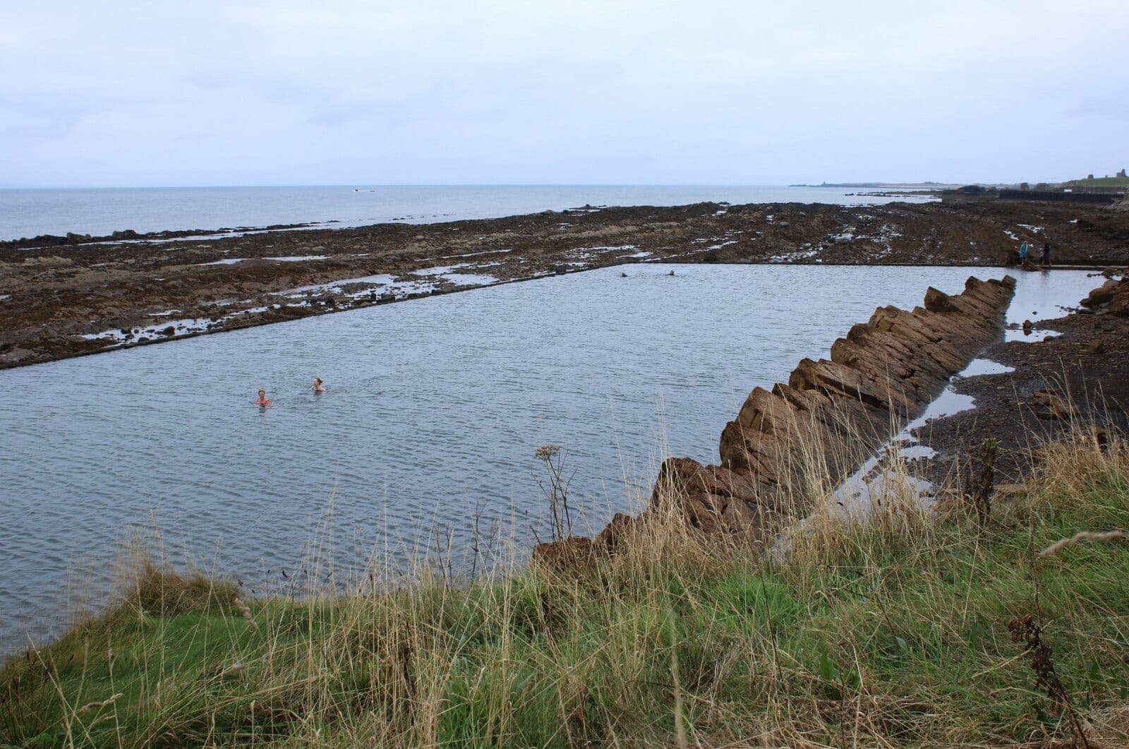 Las piscinas de marea vuelven a la costa de Escocia